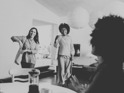 Shared living image of 3 young people in a HMO
